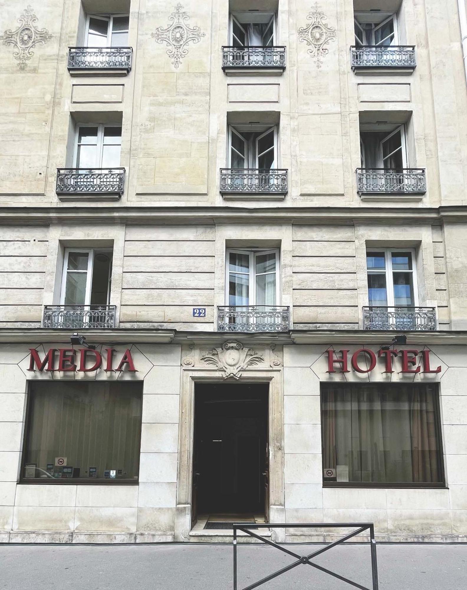 Hotel Media Paris Exterior foto